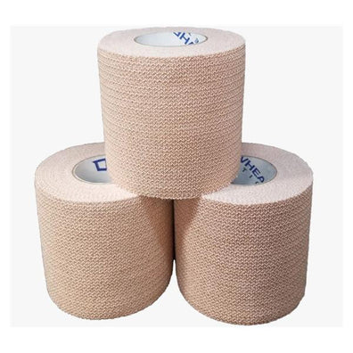 Tape Athletic Elasti-Guard Cotton/Elastic 3"x5yd Adhesive White 16/Ca